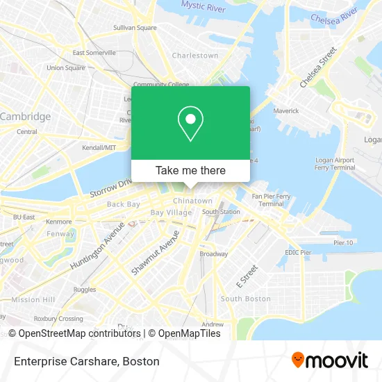 Enterprise Carshare map