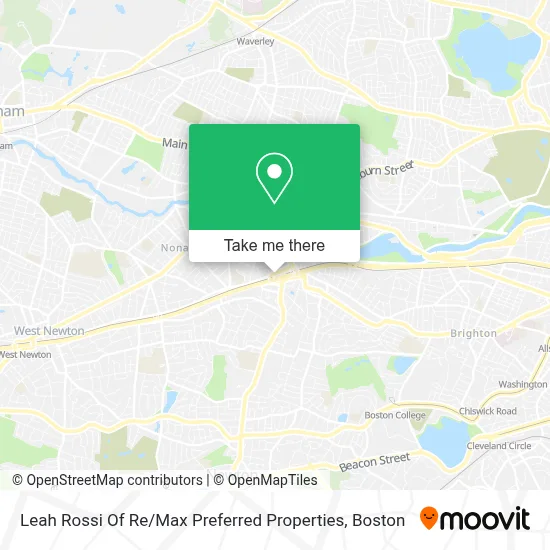 Leah Rossi Of Re / Max Preferred Properties map
