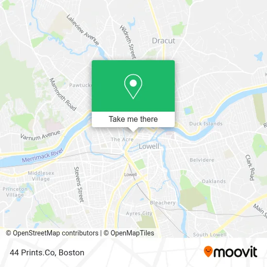 44 Prints.Co map