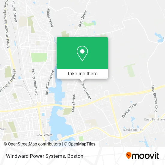 Windward Power Systems map