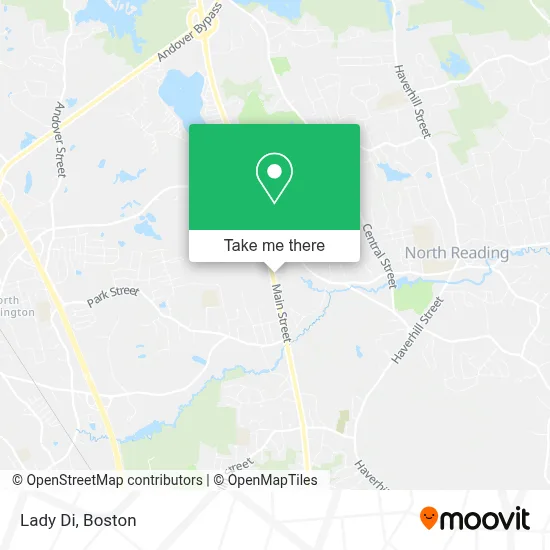 Lady Di map