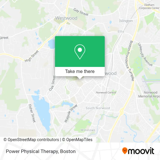 Power Physical Therapy map