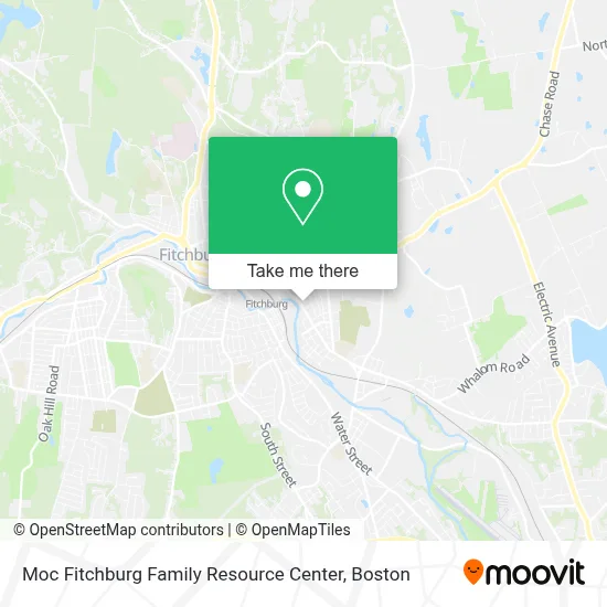 Moc Fitchburg Family Resource Center map