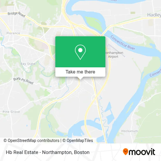 Hb Real Estate - Northampton map
