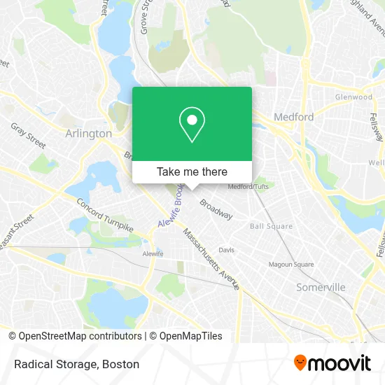 Radical Storage map