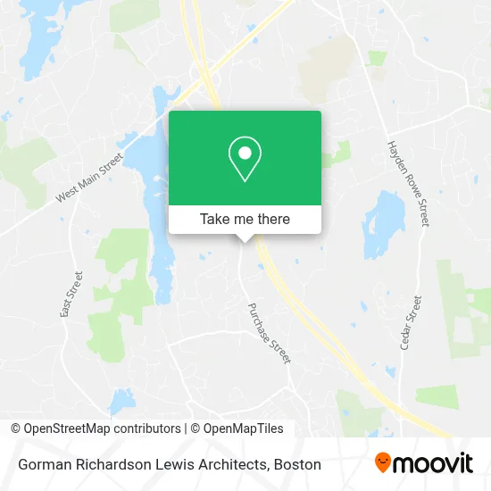 Gorman Richardson Lewis Architects map