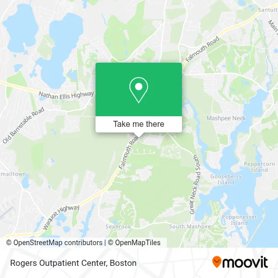 Rogers Outpatient Center map