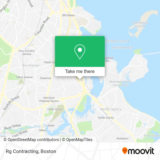 Rg Contracting map