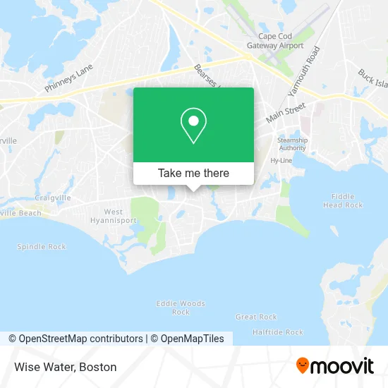 Wise Water map