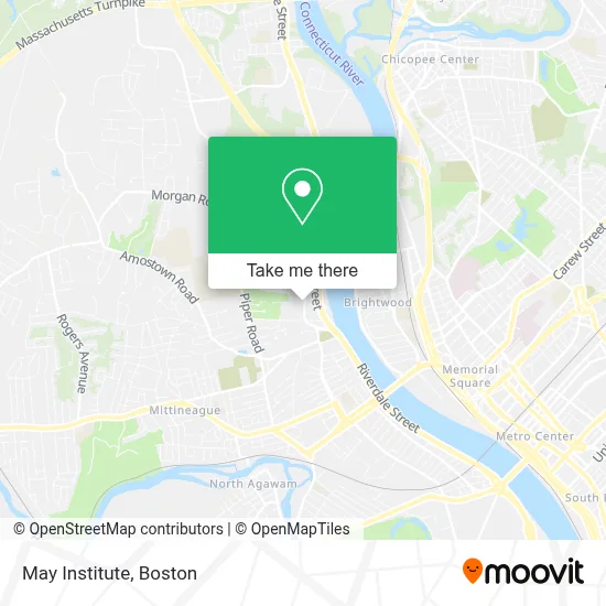 May Institute map
