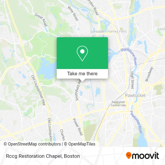 Rccg Restoration Chapel map