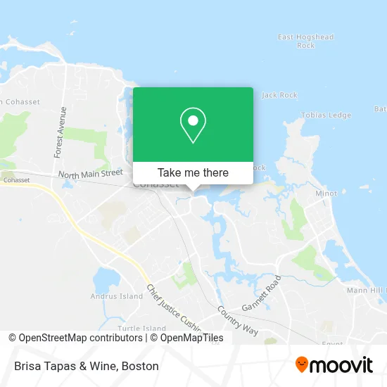 Brisa Tapas & Wine map