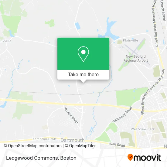 Ledgewood Commons map