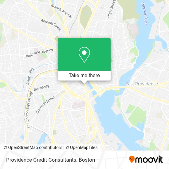 Providence Credit Consultants map