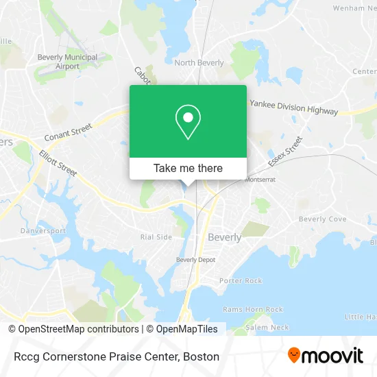 Rccg Cornerstone Praise Center map