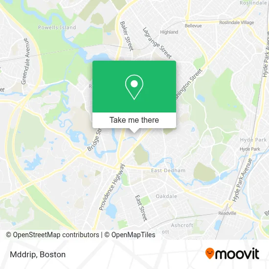 Mddrip map