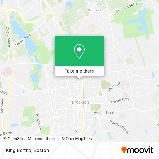 King Bertho map