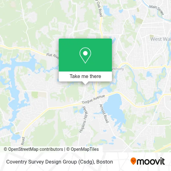 Coventry Survey Design Group (Csdg) map