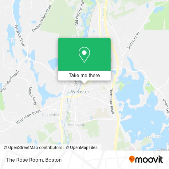 The Rose Room map