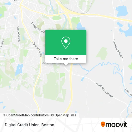 Digital Credit Union map