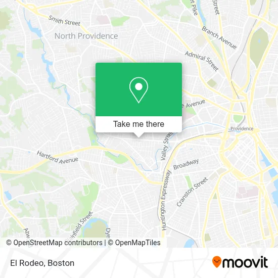 El Rodeo map