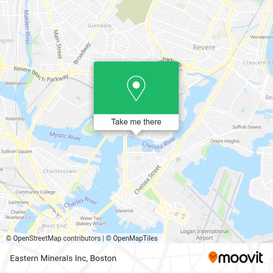 Eastern Minerals Inc map