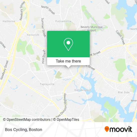 Bos Cycling map