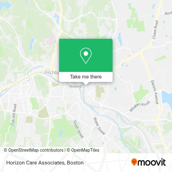 Horizon Care Associates map