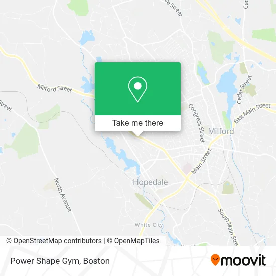 Power Shape Gym map