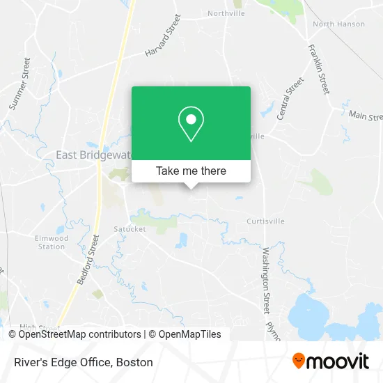 River's Edge Office map