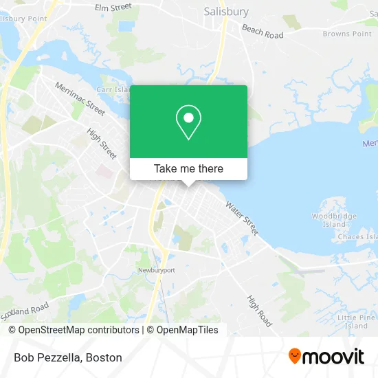 Bob Pezzella map