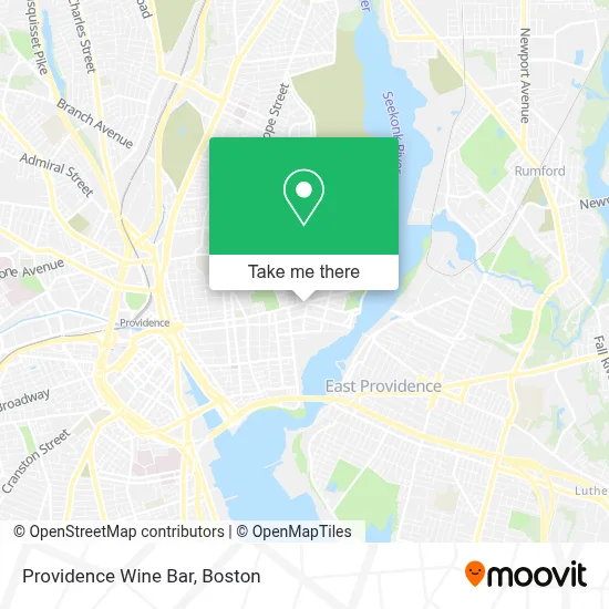 Providence Wine Bar map