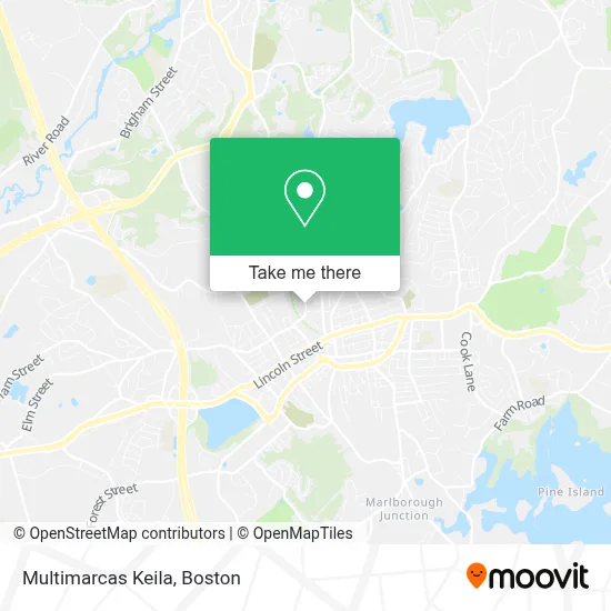 Multimarcas Keila map