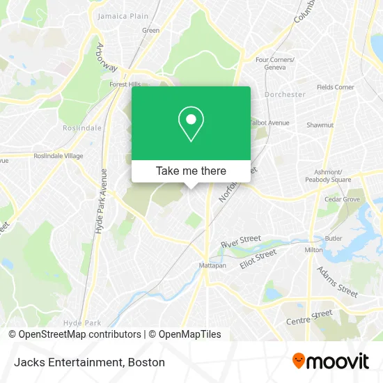 Jacks Entertainment map