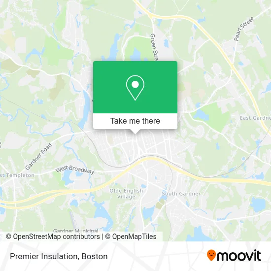 Premier Insulation map