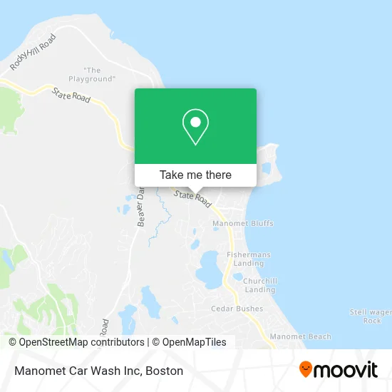 Manomet Car Wash Inc map