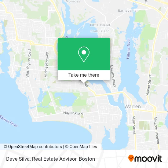 Dave Silva, Real Estate Advisor map