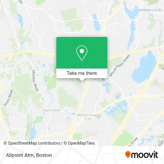Allpoint Atm map