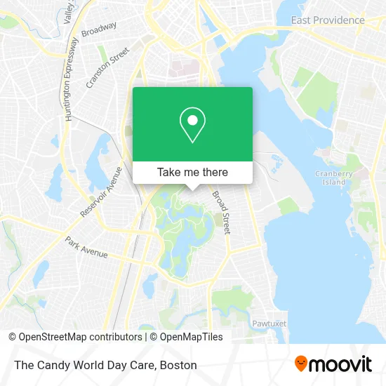 The Candy World Day Care map