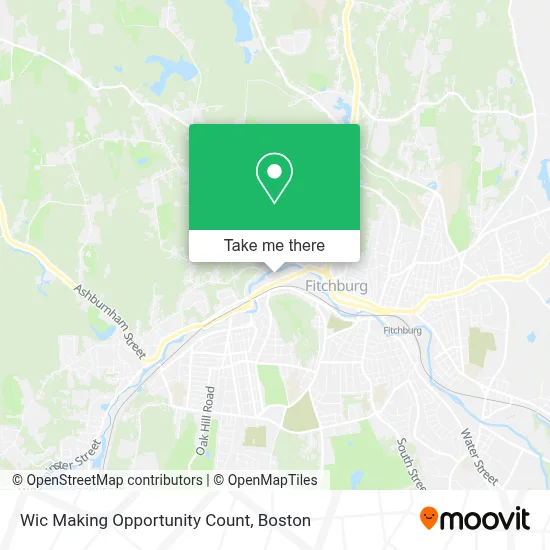 Wic Making Opportunity Count map