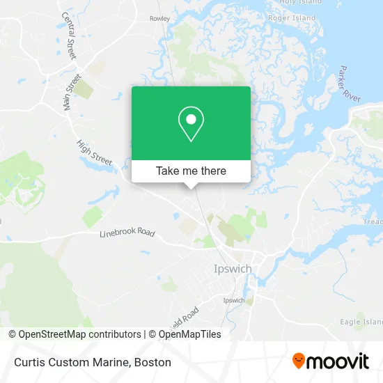 Curtis Custom Marine map