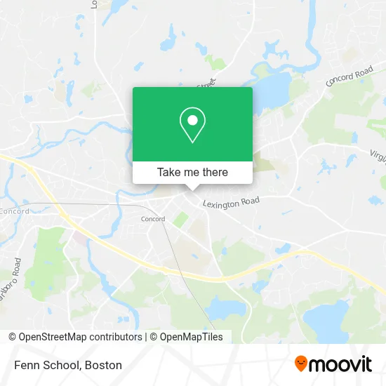 Fenn School map