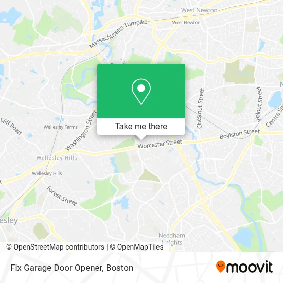 Fix Garage Door Opener map