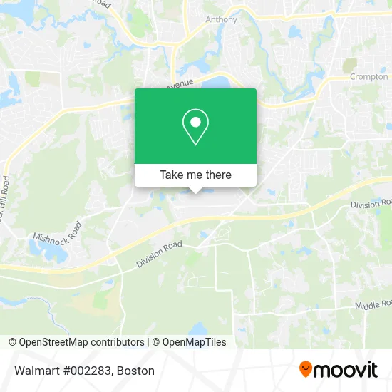 Walmart #002283 map