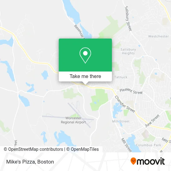 Mike's Pizza map