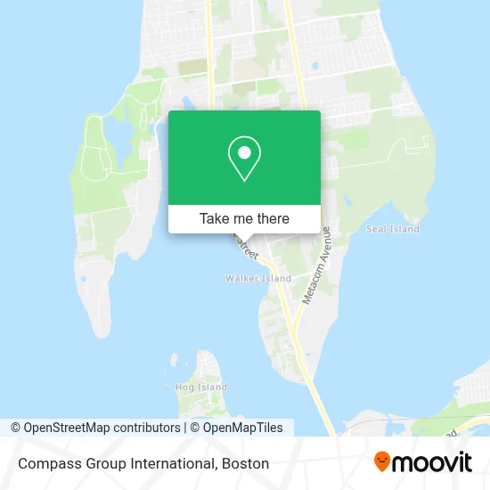 Compass Group International map