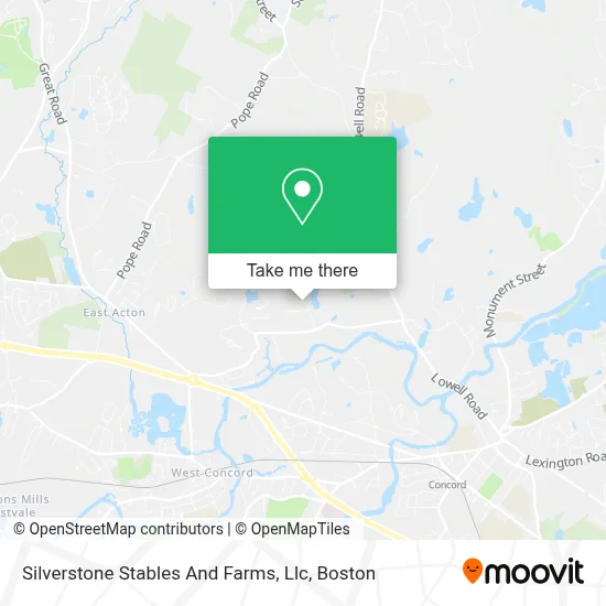 Silverstone Stables And Farms, Llc map