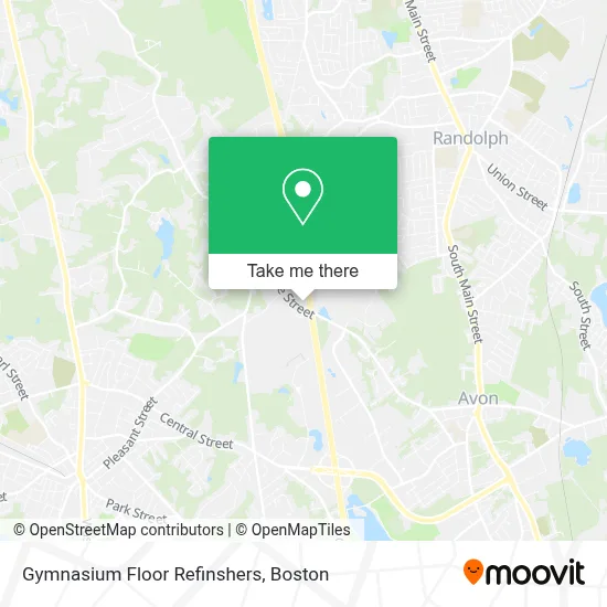 Gymnasium Floor Refinshers map