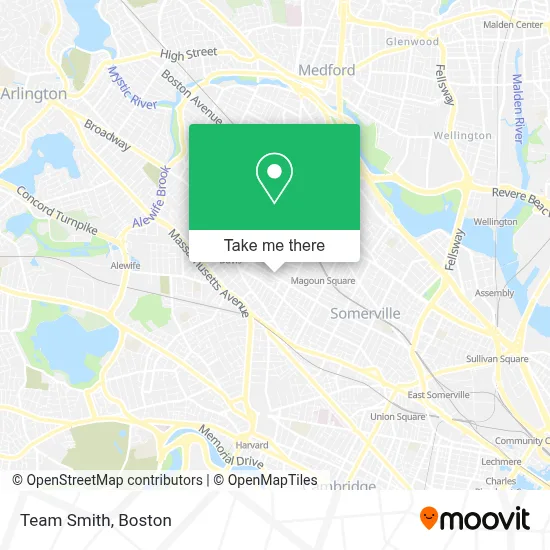 Team Smith map