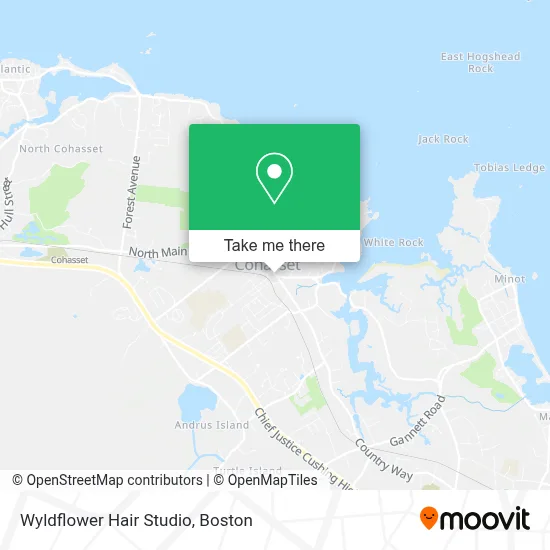 Wyldflower Hair Studio map